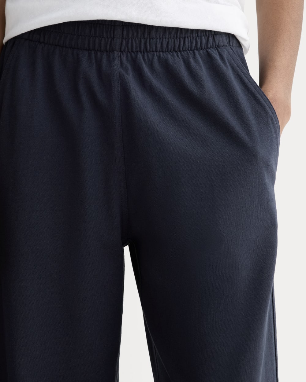 The Fleece Barrel Sweatpant | Navy