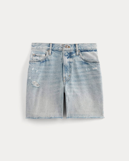 The Classic Jean Short | Light Indigo