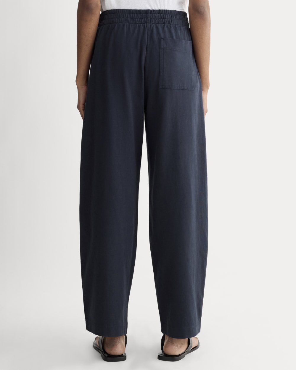 The Fleece Barrel Sweatpant | Navy