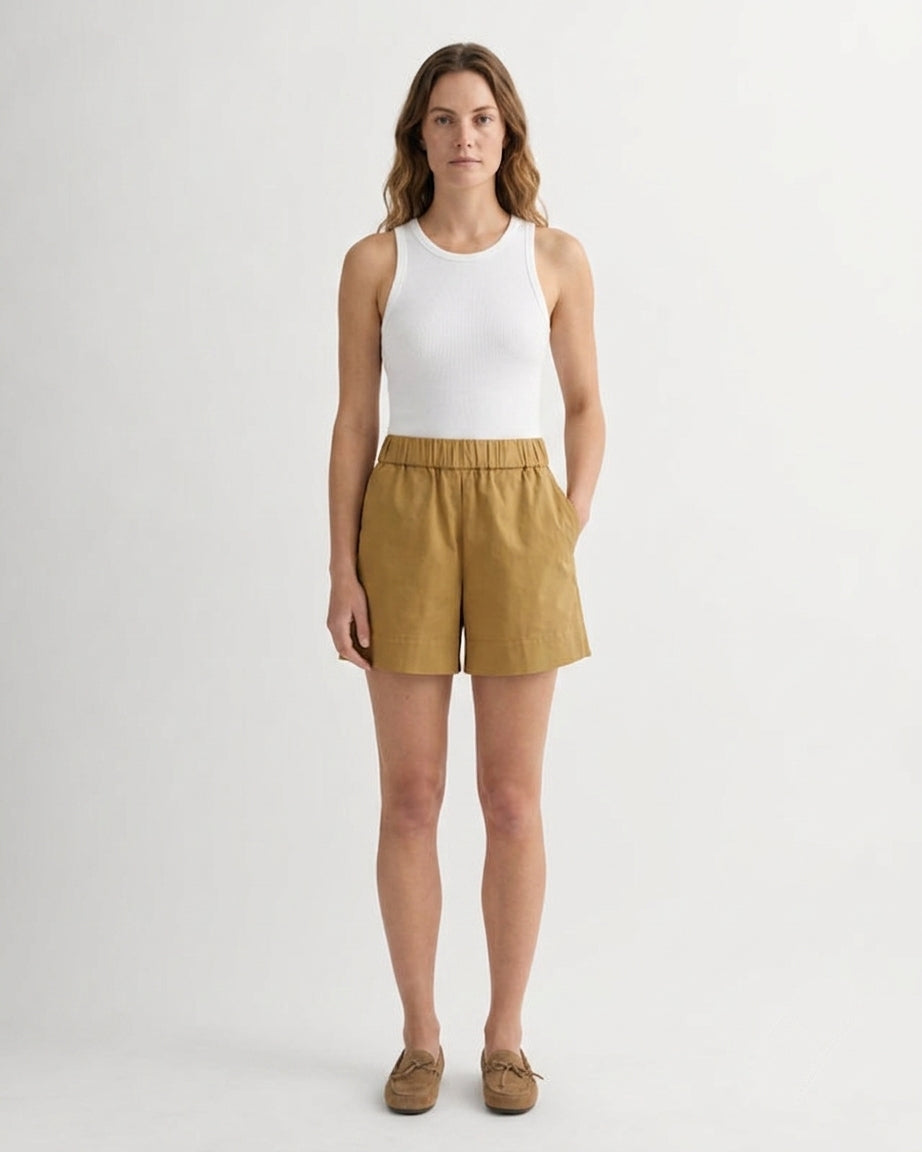 The Easy Short | Brown