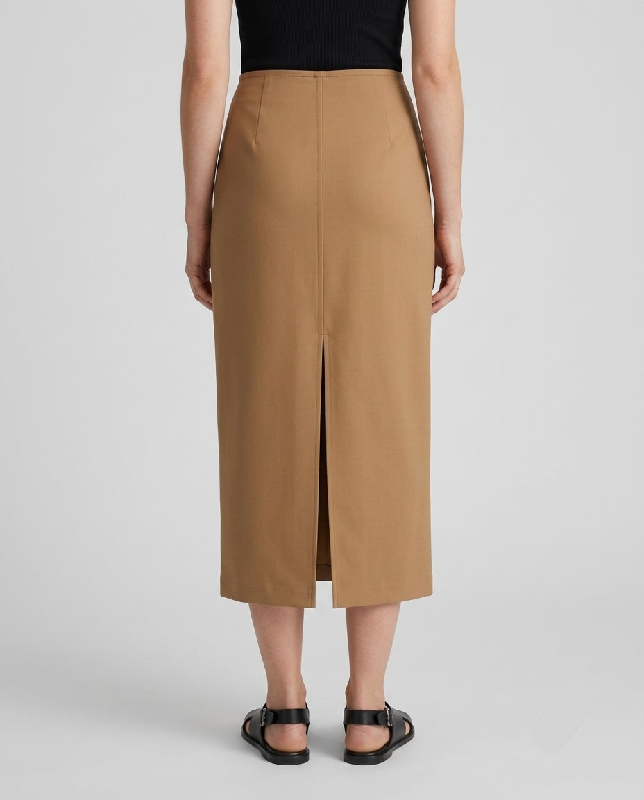 The Essential Knit Maxi Skirt | Toasted Coconut