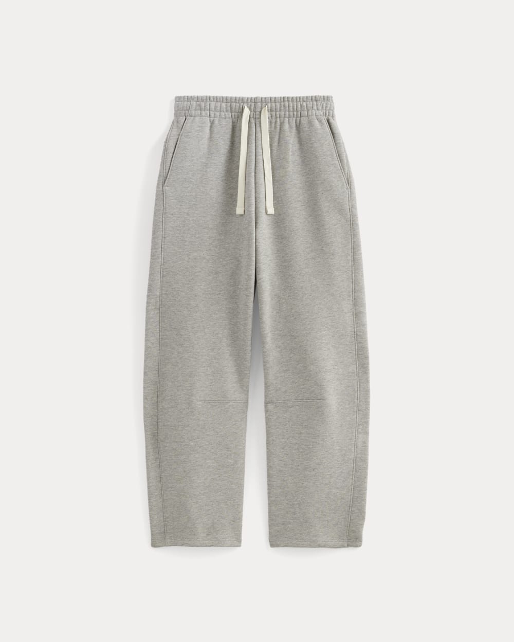 The Fleece Barrel Sweatpant | Heather Grey