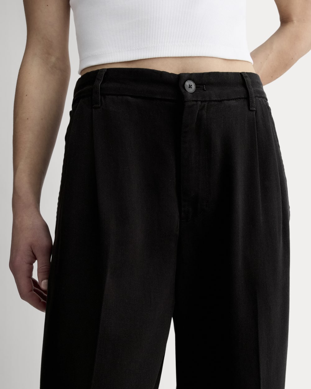 The Wide Leg Trouser | Black