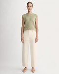The Utility Straight-Leg Pant | Bone | 26.5" Inseam