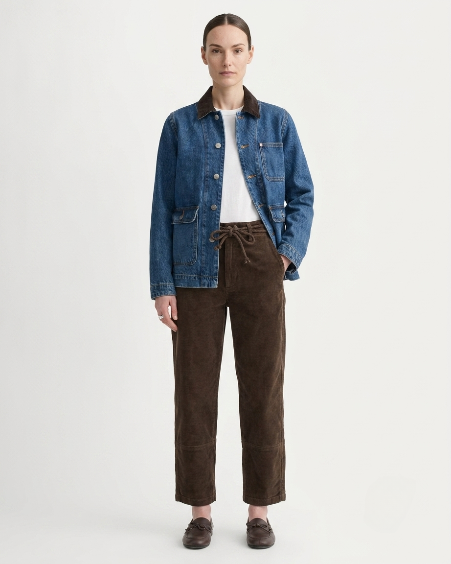The Utility Barrel Pant | Cocoa
