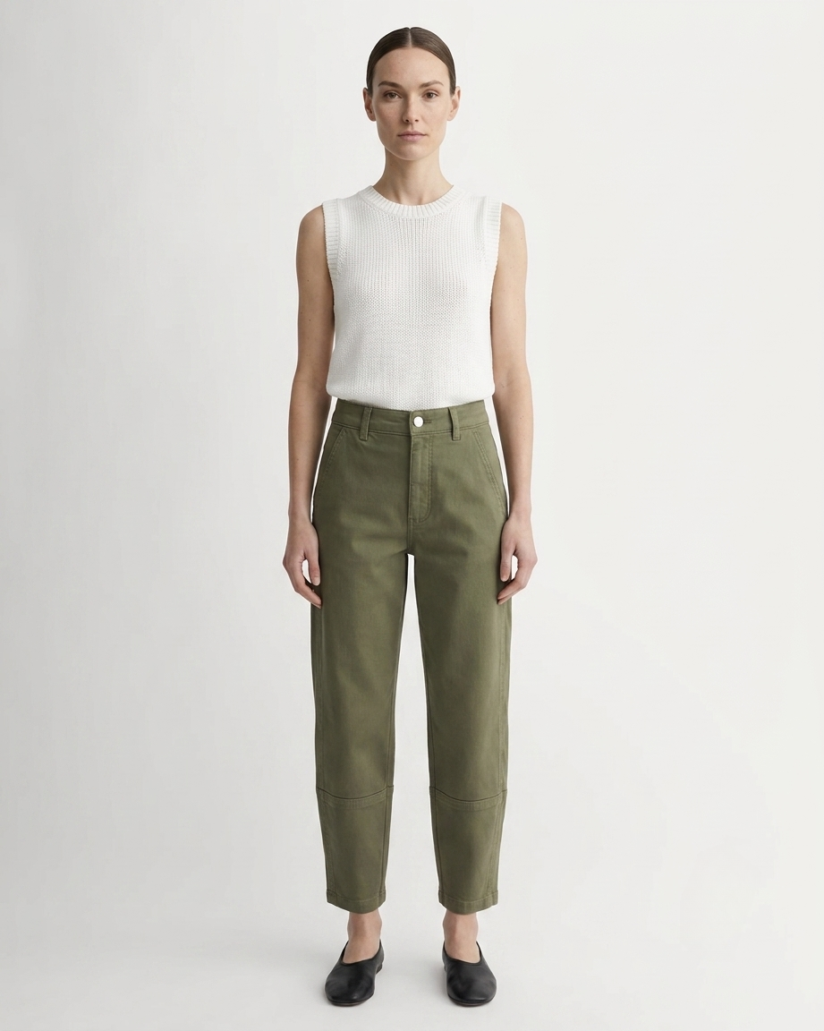The Utility Barrel Pant | Kalamata | Regular