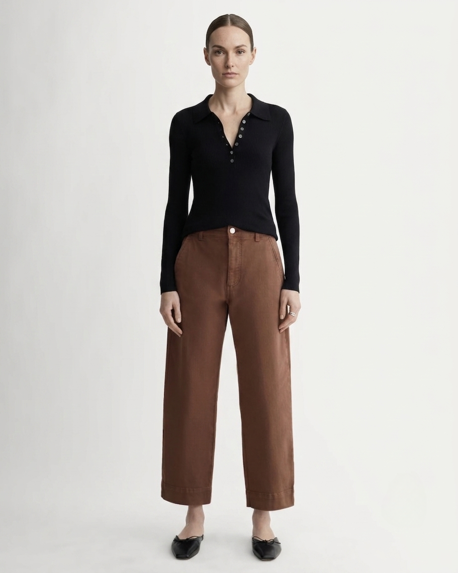 The Fleece Barrel Sweatpant | Black