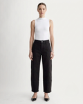 The Utility Barrel Pant | Black | Tall