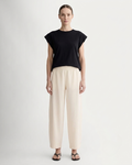 The Fleece Barrel Sweatpant | Bone