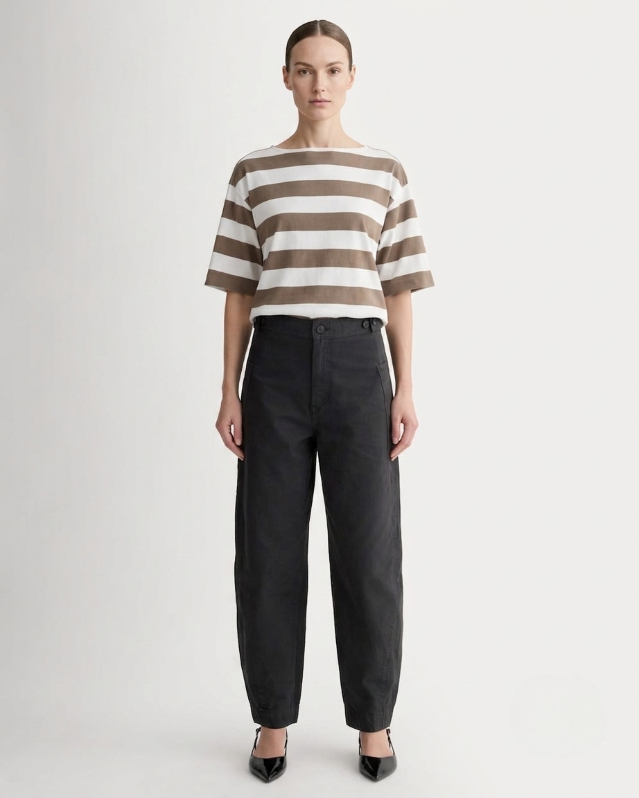 The Fatigue Barrel Pant | Black