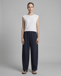 The Fleece Barrel Sweatpant | Navy