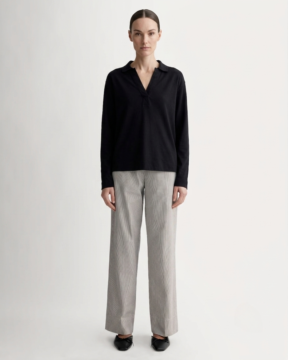 The Easy Pant | Canvas Tan / Navy