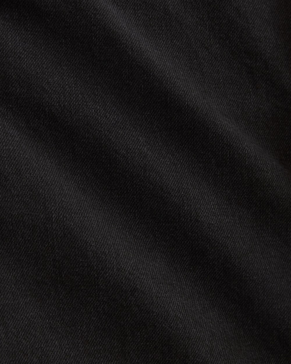 The Relaxed Denim Short | Washed Black