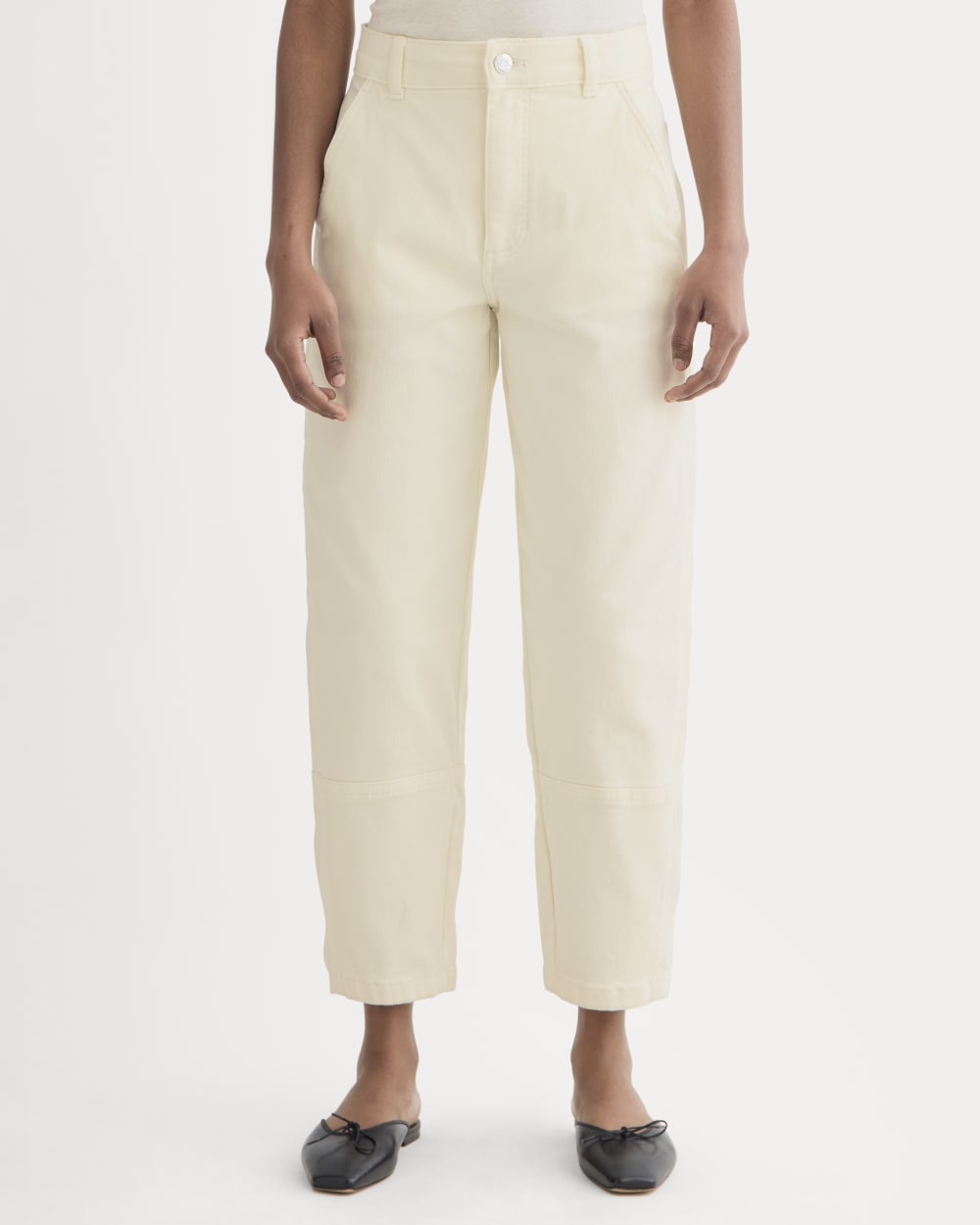 The Utility Barrel Pant | Bone