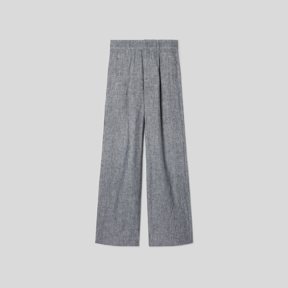 The Linen Drape Pant | Canvas Tan / Navy