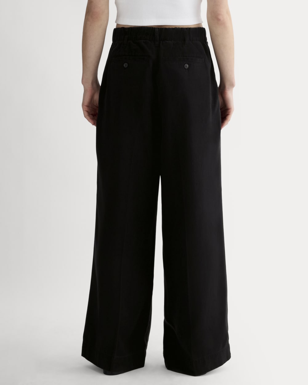 The Wide Leg Trouser | Black