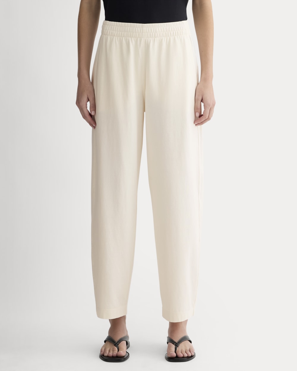 The Fleece Barrel Sweatpant | Bone